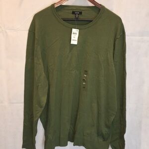 NWT Alfani I Olive Green Light Sweater | Size XXL